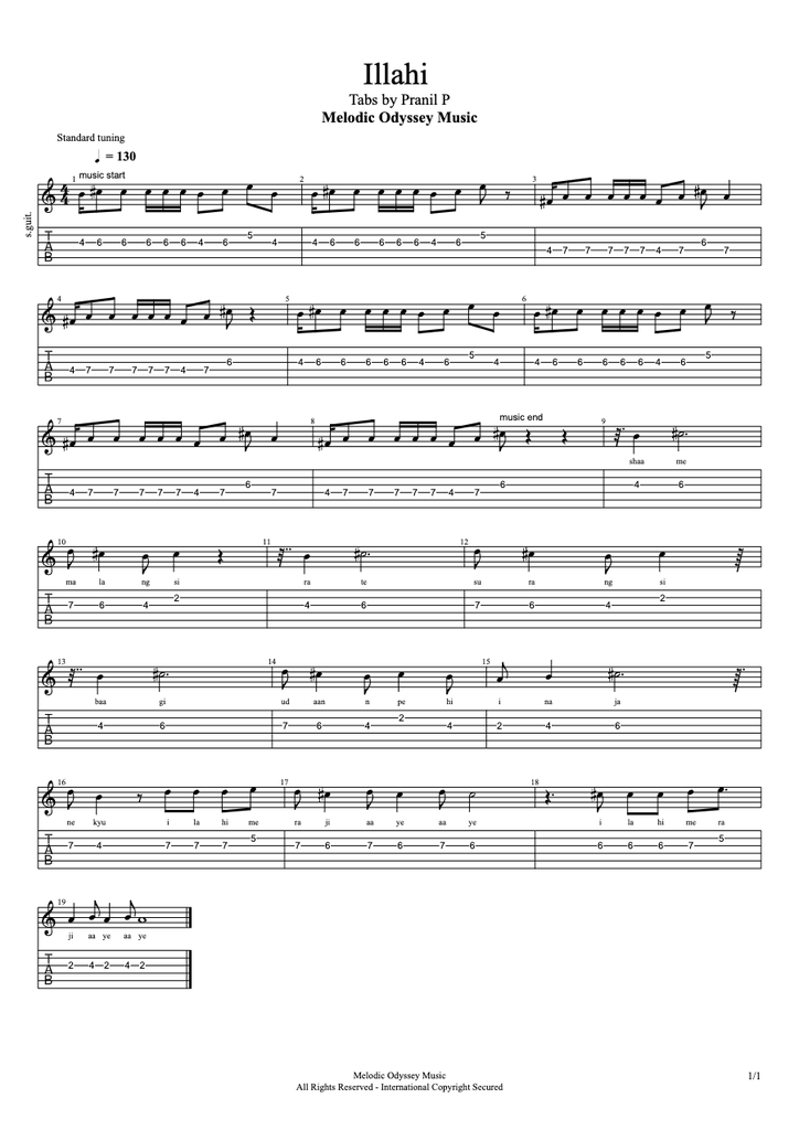 Illahi (leads)